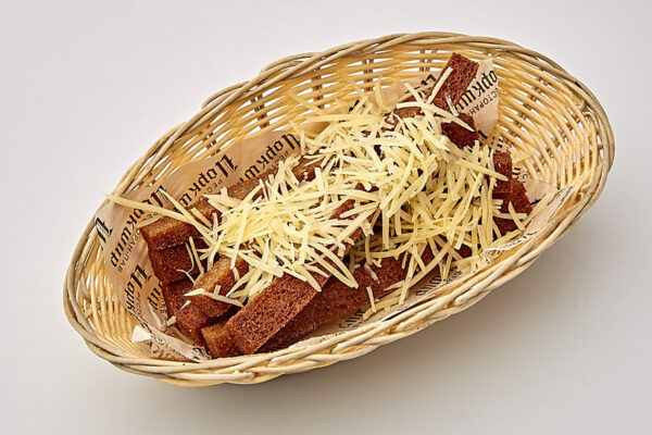 Гренки с чесноком